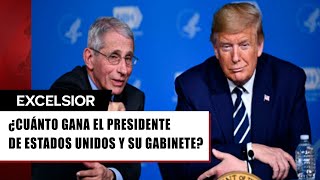 ¿Cuánto gana el presidente de Estados Unidos y su gabinete [upl. by Henryk]