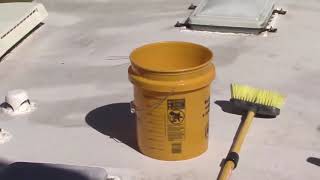 Coating your RV Roof with Dicors Metal Roof Coating System [upl. by Ydne]