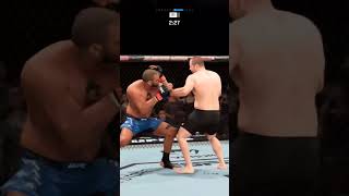 Ciryl Gane vs Fedor Emelianenko Knockout UFC 5 [upl. by Wixted]