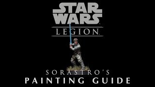 Star Wars Legion Painting Guide Ep1 Luke Skywalker [upl. by Aznecniv]