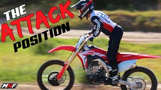 Perfecting the Necessary Dirt Bike Attack Position [upl. by Thayer]