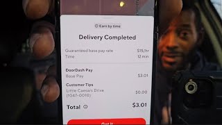 DoorDash Driver CONFRONTS NO TIP CUSTOMER [upl. by Suoirred]