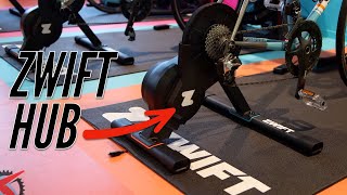 Zwift Launches Its First Smart Bike Trainer Zwift HUB [upl. by Yokoyama]