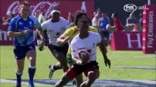 Amenoni Nasilasila HD Rugby Highlights 20142015 HSBC World 7s Series 1st half of season [upl. by Elyrehc]