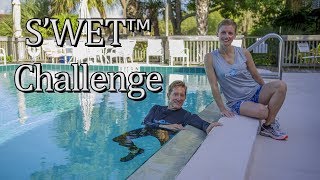 S’WET Challenge™  Aqua Fitness Interval Workout [upl. by Airtemak277]