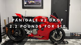 HOW TO Remove Passenger Foot Pegs Correctly on a Panigale V2 With Weights and Part Numbers [upl. by Adoc652]