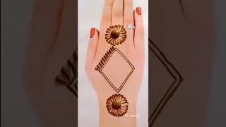 Easy And Simple Mehndi Design mehndi [upl. by Niwrek]