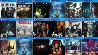 Top 36 Best PS4 Horror Games Must Watch Part 1 [upl. by Ojytteb]