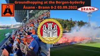 Groundhopping at Bergenbyderby Åsane  SK Brann 02 at Åsane Arena 03092022 [upl. by Hcaz563]