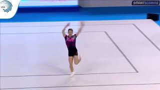 REPLAY 2017 Aerobics Europeans  Junior FINAL Individual Men plus medal ceremony [upl. by Nohtanhoj]