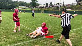 Pottsville versus Mount Carmel football scrimmage clips 081724 [upl. by Margy]