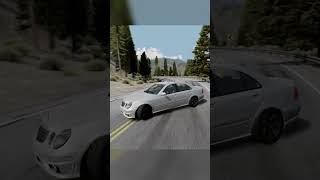 Smooth Mercedes Benz w211 Canyon Drifting fyp Cars drift mercedes w211 beamngdrive [upl. by Adnihc12]