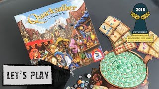 Lets Play  Quacksalber von Quedlinburg  Kennerspiel des Jahres 2018 [upl. by Nomaj]