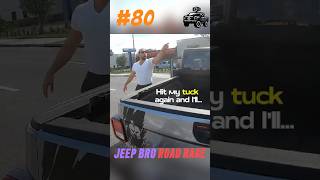 Jeep vs Motorcycle  Road Rage [upl. by Leahcimnaes]