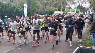 Semimarathon la grande course du grand Paris 27102024 Départ SAS 6 2H [upl. by Carthy]