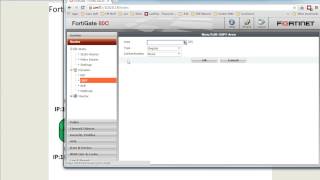 Fortigate OSPF redistributing default route [upl. by Lazes]