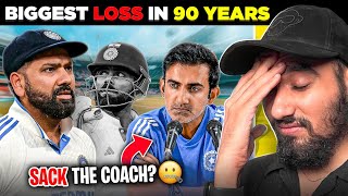 SHOCKING India Whitewashed at Home 💔  REMOVE Gambhir🙄  IND vs NZ 3rd Test [upl. by Poliard]