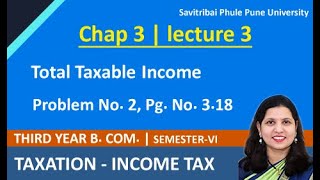 How to calculate Gross total income  Tax Liability Practical Problem No 2taxaccounting tybcomsem6 [upl. by Ardnahcal]