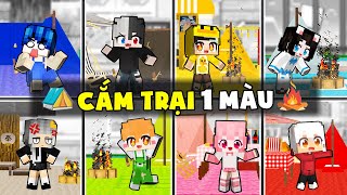 Mr Vịt Thử Thách Xây Nhà MỘT MÀU Cùng Hero Team trong Minecraft [upl. by Nizam]