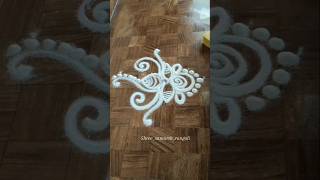 Daily rangoli design 🌸Rangoli designsrangolishortsdailyrangolitrendingviralvideoart [upl. by Ennayd923]