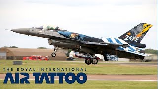 RIAT 2016  Greek F 16s amp Phantoms [upl. by Ruggiero]