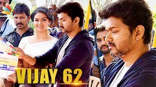 OFFICIAL Vijay 62 starts shooting  Keerthi Suresh AR Murugadoss Movie [upl. by Puttergill625]