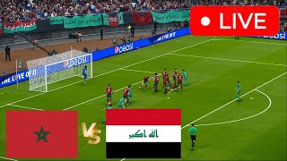 Marocco vs Iraq LIVE 🔴 Olympic Games Group C Rodada 3  Full Match Today [upl. by Elleirda]