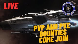 Amazing Flight  PVE and PVP Bounties  31 Day Streak  giveaway  Star Citizen [upl. by Eerac]