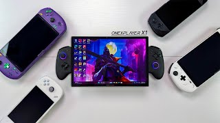 The All New ONEXPLAYER X1 Is A Big Screen HandHeld With A 16 Core CPU [upl. by Ahsinot]