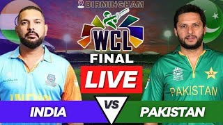 IND vs PAK Champions FINAL LIVE Cricket Match Today  PAKISTAN vs INDIA World Champions Legends 2024 [upl. by Annovad]