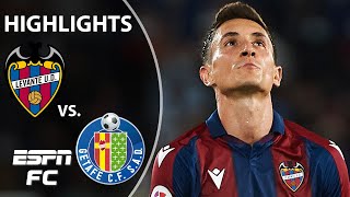 Struggling Levante and Getafe play out goalless draw  LaLiga Highlights  ESPN FC [upl. by Onitnas430]