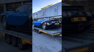 The Sound of Speed Bugatti Veyron 💙🔥🚚 [upl. by Alioz957]