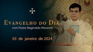 EVANGELHO DO DIA  03012024  Jo 1 29 34 PadreManzottiOficial [upl. by Clotilda]