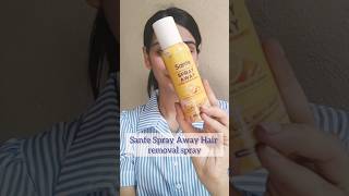 Hair removal spray sanfeindia sanfe music [upl. by Aiker]