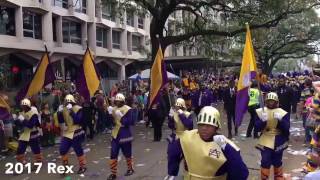 St Aug Marching 100  Thoth amp Rex Parade 2017 [upl. by Duwalt495]