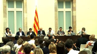 Catalonia to declare immediate independence if yes wins vote [upl. by Adiaros]