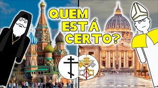 Quem está certo Católicos ou Ortodoxos [upl. by Anahpets]