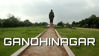 GANDHINAGAR SMALL CITY TOUR [upl. by Aisatsanna]