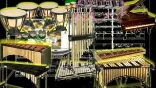 Bolero Mourice Ravel in Percussion Instruments [upl. by Sausa149]