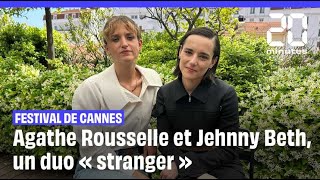 Festival de Cannes  Agathe Rousselle et Jehnny Beth un duo « stranger » [upl. by Inanak]