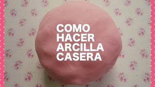 Cómo hacer arcilla casera secado al aire Muy fácil de hacer [upl. by Franz]