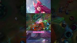 INSANE DAMAGE Spirit Blossom Ahri Montage wildrift leagueoflegends ahri [upl. by Buatti189]