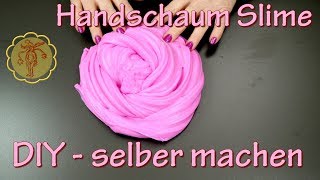 Slime HandschaumSlime selber machen  DIY [upl. by Saloma]