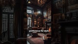 How To Decorate Dark Academia Style  Moody Dark Academia Design Home Decor [upl. by Garrott]