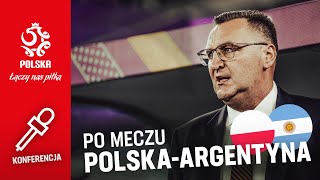 PO MECZU Z ARGENTYNĄ Oficjalna konferencja prasowa RETRANSMISJA [upl. by Uht]