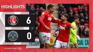 Highlights  Charlton 6 Shrewsbury Town 0 April 2023 [upl. by Oirogerg947]