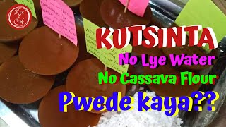 No Lye Water No Cassava Flour Kutsinta  Mix N Cook [upl. by Enak938]