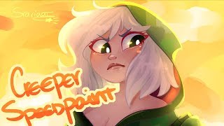 CREEPER AWW MAN redraw  SPEEDPAINT [upl. by Neelloj985]