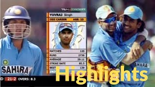 India vs Sri Lanka Videocon Cup 2005 at Rajkot 6TH ODI [upl. by Meredith]