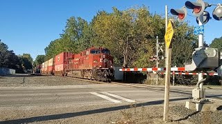 CPKC 9358 4180 at Alliston Ontario [upl. by Sil767]